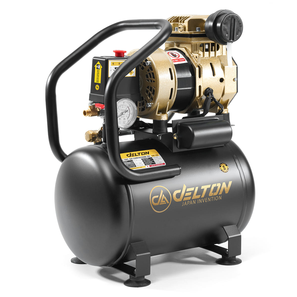 ปั๊มลม OIL FREE DELTON รุ่น FAC-18L 18 ลิตร 600 วัตต์_1